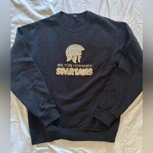 Milton Hershey Spartans Black sweatshirt